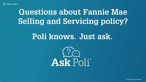 ask polly fannie mae|Using Ask Poli: Helpful Hints and Tips .